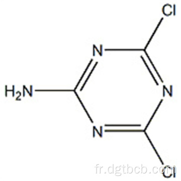 4,6-dichloro-1,3,5-triazin-2-amine de haute pureté blanc